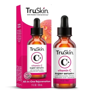 TruSkin Vitamin C Super Serum - Niacinamide, Retinol, Hyaluronic & Salicylic